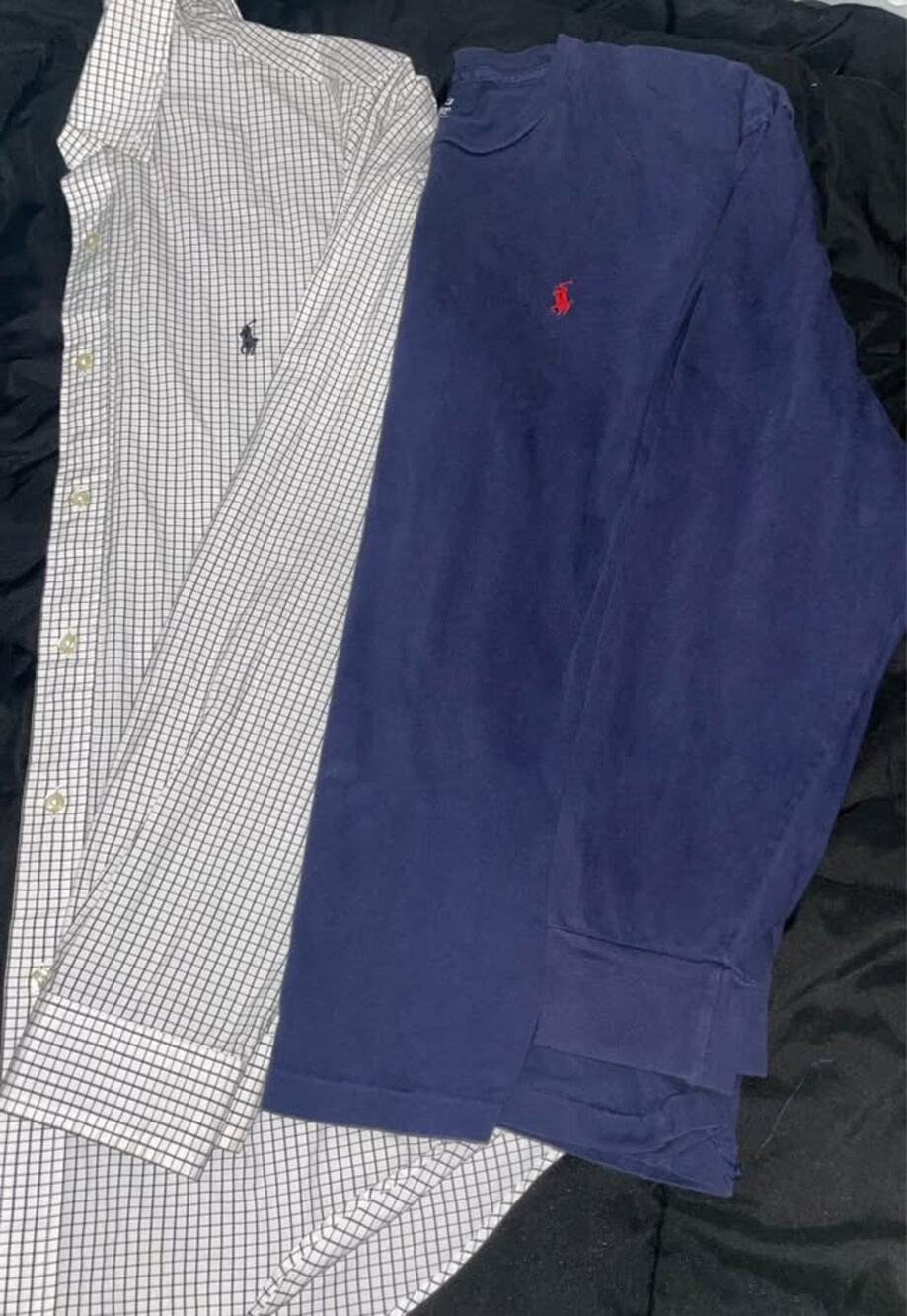 2 Men’s Polo Ralph Lauren shirts -Large